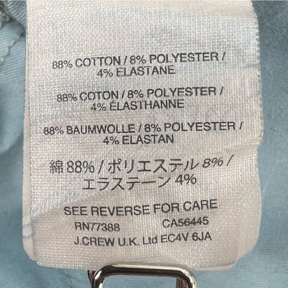 J. Crew 9” High Rise Toothpick Skinny Jeans Size 29 Tall Women’s - Picture 4 of 5